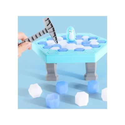 China Assembly Factory Direct Assembled Penguin Ice Breaking Toys Board Games Benefit Toy for sale