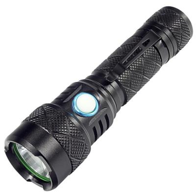 China Camper Wholesale SST20 USB Rechargeable Mini Flashlight 18650 Battery Flashlight Torch Torch Amazon Supplier for sale