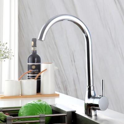 China 2021 kichen modern kitchen faucet brass water faucet cheap kitchen sink faucets brass mixer taps kitchen faucet for sale