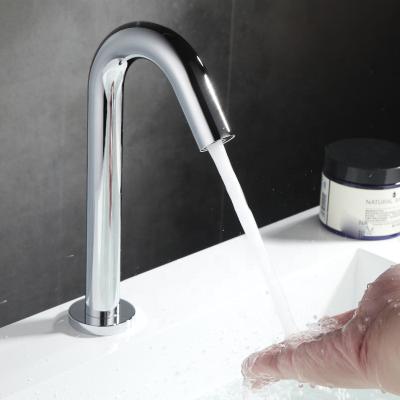 China Touchless Faucet Sense Faucets Bathroom Faucet Sense Faucets Sensor Faucet Touchless Automatic Electric Sensor Faucet for sale