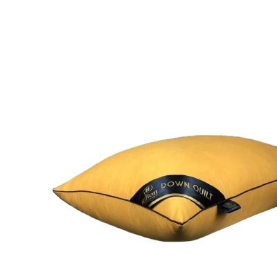 China Professional Home Multi Scenario Application Anti-Static Textile Supplier Luxury Yellow Color Pillow Core for sale