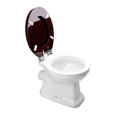 China Economical new Double-flow ceramic toilet suitable for ceramic and family bathroom sanitary toilets for sale