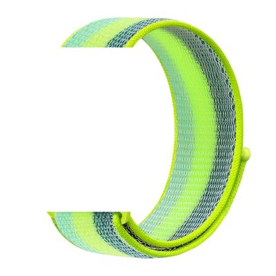 China ShanHai fabric for Apple watch band 38mm 42mm 40mm 44mm, sports soft nylon loop, for iWatch band series 5/4/3 for sale