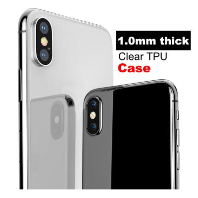 China Four Clear Airbag ShanHai Phone Cases Anti-fall TPU Corner Clear Protective Case For iPhone 7 XR Case Soft Silicone Back Cover For iPhone 12 11 pro XS X Max 8 7 6 6s plus Se 5 5S case for sale