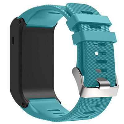 China Newest ShanHai Replacement Rubber Silicone Bands Replacement Strap For Garmin Vivoactive Time GPS Smart Watch for sale