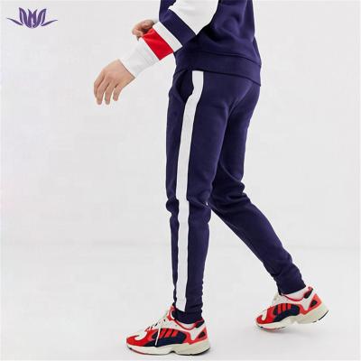 China 2021 Street Anti-Wrinkle Joggers 2021 Street Mens Polyester Stretch Full Logo Leg Sweatpants Customized Wear for sale