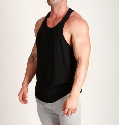 China Wholesale Custom Antibacterial Bodybuilding Antibacterial Fitness Clothing Gym Empty Tank Top for sale