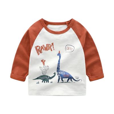 China Custom Made Hot Sale Anti Shrink Anti Shrink 100% Cotton Kids Simple T-Shirt For Boy for sale