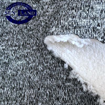 China Antistatic Bonded 100 Polyester Fleece Fabric And Fleece Fabric For Winter Clothes for sale