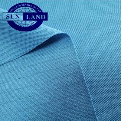 China Polyester Antistatic Pique Antistatic Mesh Fabric For Factory Electronic Workwear for sale