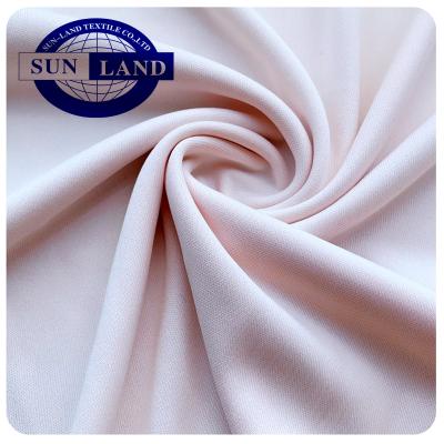 China Double Faced Fabric Plant Wash Durable Interlock Wicking Antibacterial Knitted Weft Fabric for sale