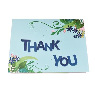 China Europe Thanksgiving Greeting Cards Stereoscopic Thank You Card or for Teachers Day and Business Blessing Card for sale