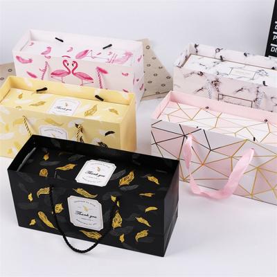 China Handmade High Quality Custom Fancy Craft Packaging To Customize Design Package Strawberry Chocolate Covered Box for sale