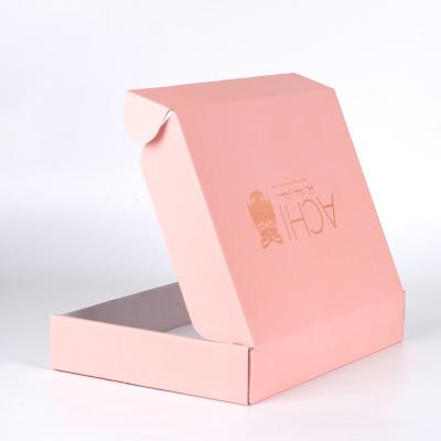 China Recycled Materials Recycle Cardboard Box OEM Customized Logo Corrugated Packaging Box Shipping Carton for sale