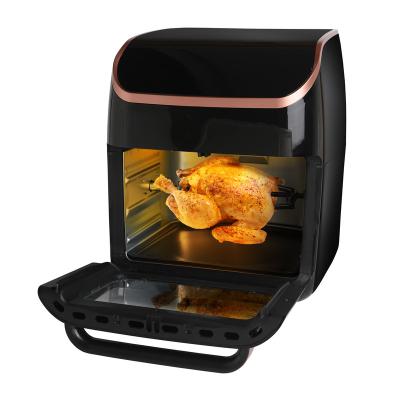 China Ningbo Factory Touch Screen 12L Hotel Hotel Hot Air Control Custom Multifunction Electric Fryer Oven Oil Free Air Fryer for sale