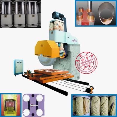 China High effiicient multi-bladed granite stone cutting machine for sale