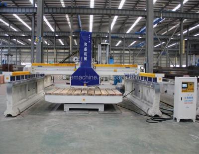 China HSQ-1200 Bridge Type Thick Slab Edge Cutting Machine Tombstone Granite Cutting Machine for sale