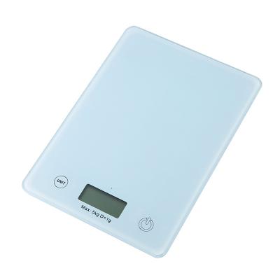 China Weight Measuring Electronic Kitchen Scale Digital Glass Kitchen Scale PT-228G for sale