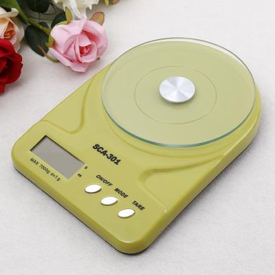 China High Precision SCA-301 Digital Kitchen Glass Electronic Food Scale Platform Scale PT-216 for sale