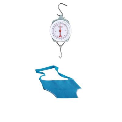 China 25KG Weight Function Dial Mechanical Spring Hanging Miniaturized Scale With Pants for sale