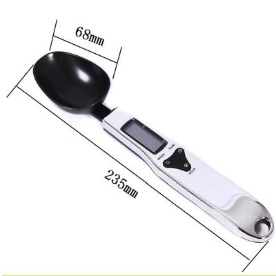 China Competitive Price Digital Kitchen Food Spoon Electronic Portable Measuring 500g /0.1g Pint 402 Scale for sale