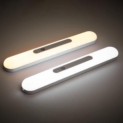 China Wholesale 30cm Modern Factory Wardrobe Light Battery Self-adhesive Cabinet Under Cabinet LED Strip Light Motion Sensor Light for sale