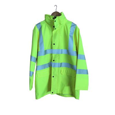 China Uniformes de encargo del mecánico del color fluorescente, chaqueta para hombre peligrosa no- del trabajo en venta