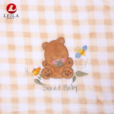 China New Arrival Anti-pilling 100% Polyester Kids Cashmere Mink Colorful Baby Blanket for sale