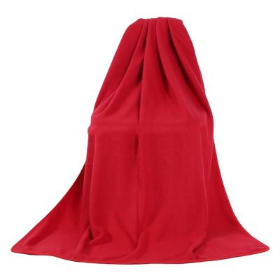 China Airline Factory Good Quality Flame Retardant Direct Travel Pocket Fleece Disposable Blanket for sale