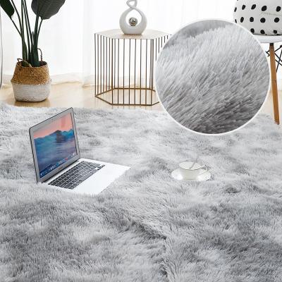 China Wholesale Custom Washable Soft Plush Modern Home Living Room Flooring Floor Fluffy Shaggy Rugs Bedroom for sale