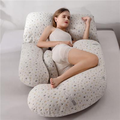 China Latest High Tech Anti-Static Memory Foam Pharmedoc Adjustable Full Body Pregnancy Keep-Cool Maternity Pillow For Sleeping for sale