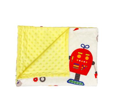 China Wholesale Warm Cute Winter Anti-static Wrap Soft Fuzzy Fleece Sublimation Quilted Baby Blanket For Newborns for sale