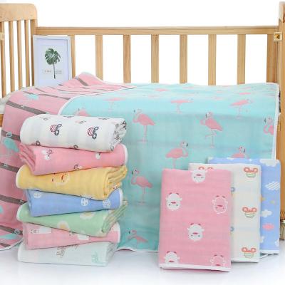 China Cotton Anti-Static Sublimation Quilted Custom Baby Muslin Safety Knit Wrap Blanket for sale