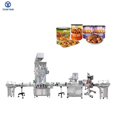 China Food Multi purpose Bottle Can Pouch nuts snacks automatic jar granule filling machine for sale