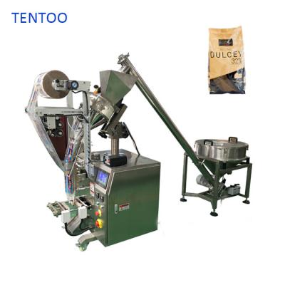 China Food Snacks Granule Salt Sugar Spices Snus Powder Filling Cookies Bean Bag Packaging Low Cost Automatic Pouch Packing Machine for sale