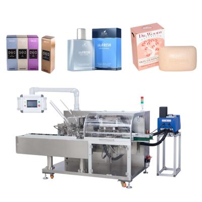 China Food Gift Perfume Box Full Automatic Paper Cosmetic Packing Machine for sale