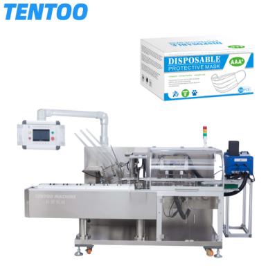 China Automatic Soap Toothpaste Soap Toothbrush Face Mask Food Machine Carton Box Packing Machine Price For Sale for sale