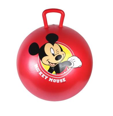 China Inflatable Hopping Toy 15inch Hopping Jumping Ball With Handle for sale