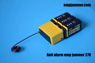 China Anti Alarm UHF VHF Jammer , High Power Emp Jammer For Slot Machine 56MHZ for sale