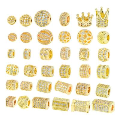 China Fashionable.Popular Jewelry Wholesale Zircon Accessories Beaded Bracelets  Pendant Accessories DIY Jewelry Accessories for sale