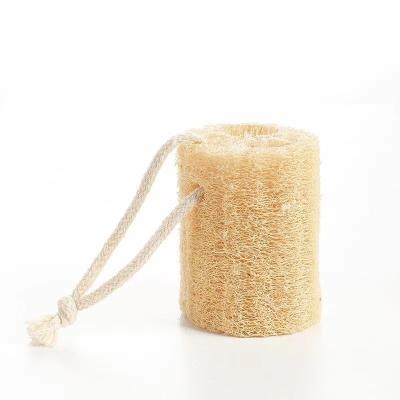 China Sustainable Cost Effective Natural Loofah Sponge Body Shower Bath Kitchen Scrub Brush Exfoliating Dish Face Loofah Lufa Loofah Facial Pad for sale