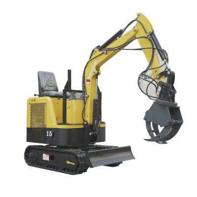 China Construction worksÂ   Hot Selling 1.5 Ton Mini Excavator with CE Certificate for sale