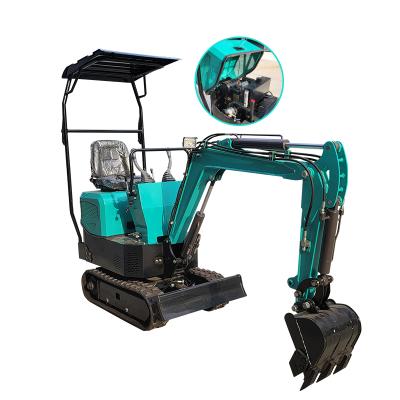 China Construction material shops good quality mini excavator 1ton 1.2ton 1.3ton minibagger hydraulic mini excavator prices for sale