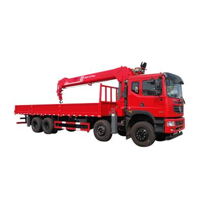 China TRUCK CRANE Dongfeng 8*4 Truck Mounted Crane Cargo Self Loading Crane For Sale for sale