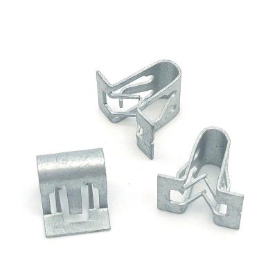 China Industry OEM Stamping Metal Hardware Fastener Clip Stainless Steel Precision U-Shaped Metal Stamping Auto Parts for sale