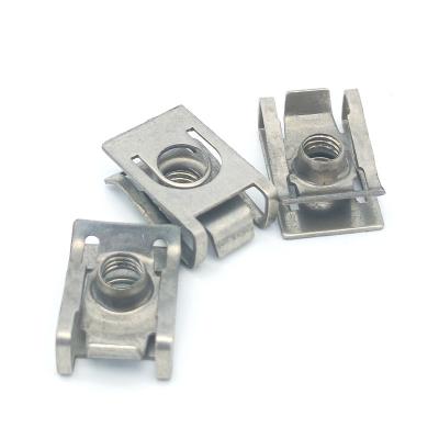 China Hot Selling Heavy Industry U Form Automotive Stamping Parts Household Hardware Accessories Reed Nut With Zinc Plating for sale