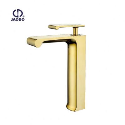 China 2021 Hot Selling Luxury Metered Luxury Mixer Taps Black Basin Faucet For Bathroom for sale