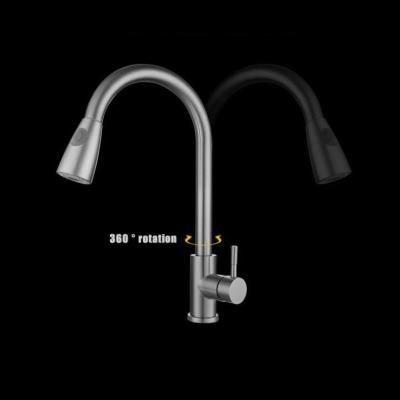 China Hot Selling Brushed Sense Faucets Chrome Kitchen Faucet Sense Kitchen Faucet Industrial Faucet for sale