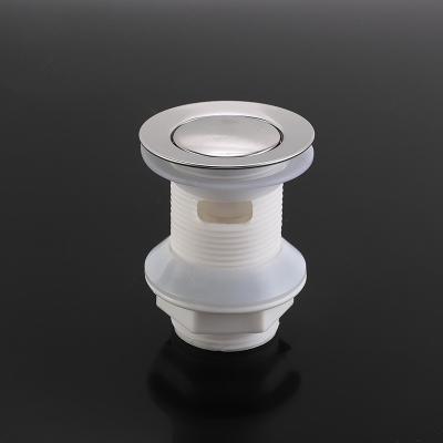 China Modern Hot Type Auto Bounce Sink Drain Filter Stopper Hair Catcher Hair Catcher Sink Basin Sink Core Push Plug Amazon Selling Bullet Core Push Plug for sale