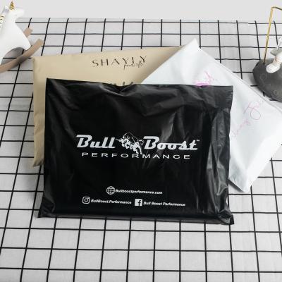 China D2W Polymailer LOGO Poly Mailer Shipping Mailing Packaging Eco-Friendly Compostable Biodegradable Tearproof Custom Bag For Clothing for sale